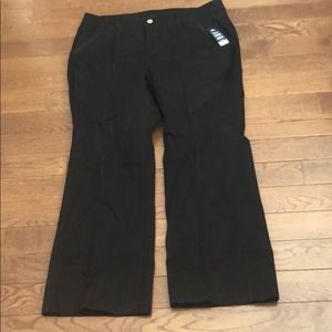 NWT LANE BRYANT BLACK BOOTCUT PANTS SZ 20